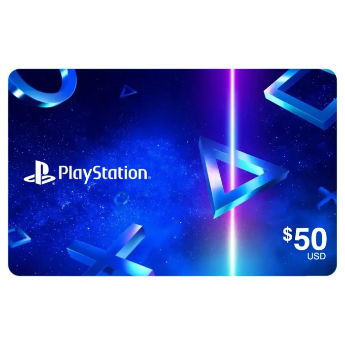 $50 PlayStation Gift Card – Add Funds to PSN Wallet for Game Downloads