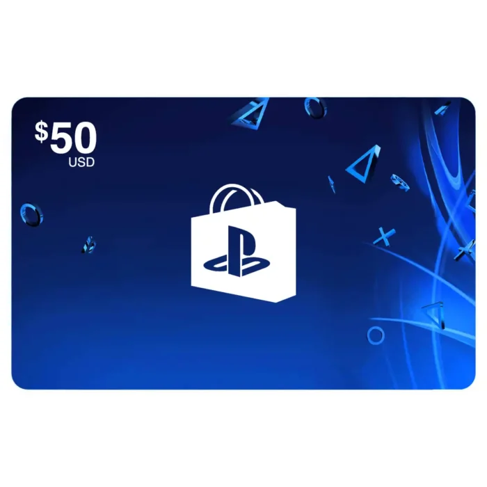 PlayStation Network $50 Gift Card – Digital Credit for Games, Add-ons, and DLC