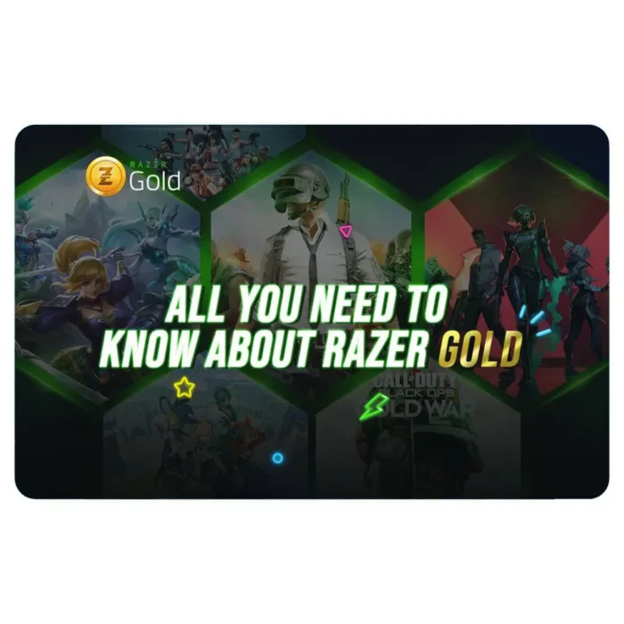 Razer Gold Gift Card – Fast Email Delivery for In-Game Purchases